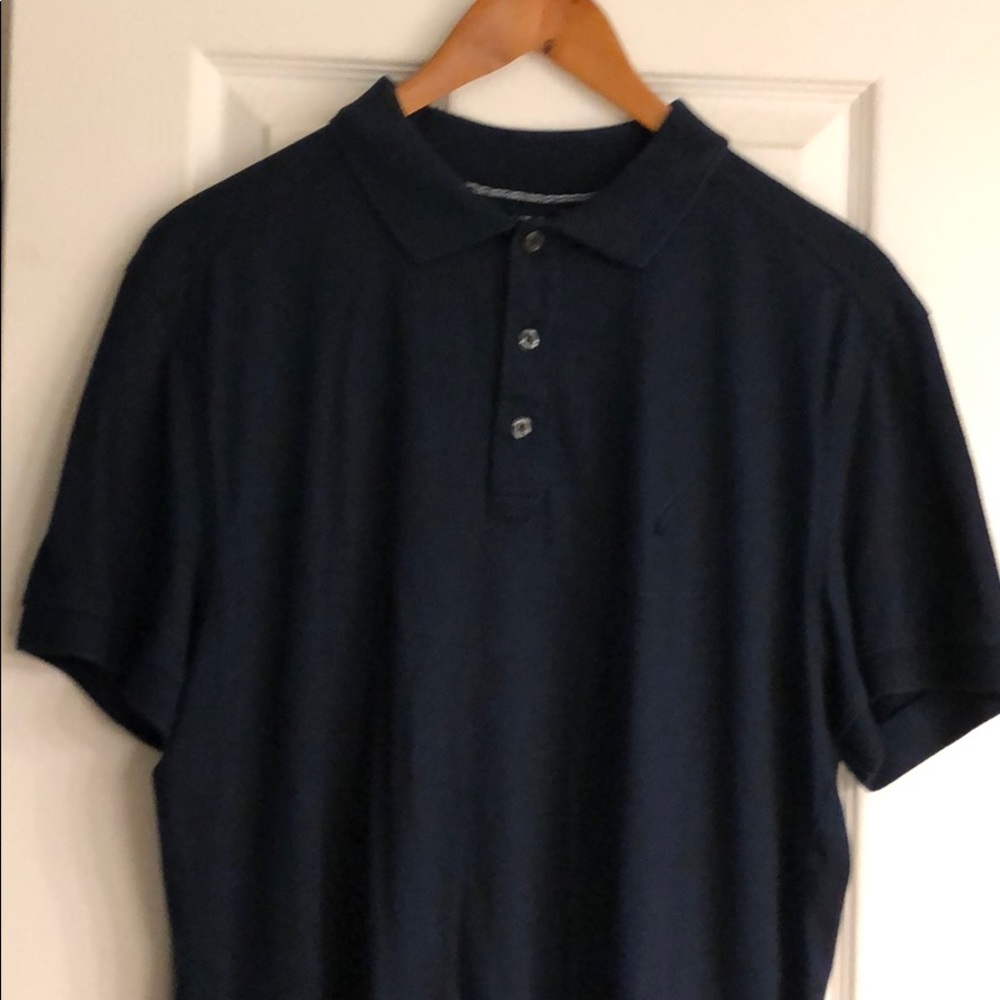 Nautica large dark blue polo shirt